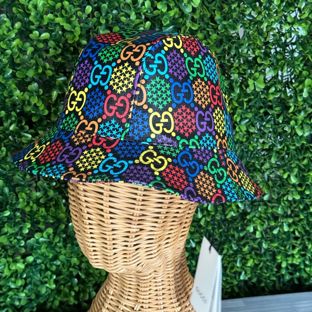 New Gucci Multicolor Hat Size S